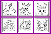 BOLD & EASY EASTER COLORING BOOK, a Seasonal Illustration by Design Station (Thumbnail 2 of 4)