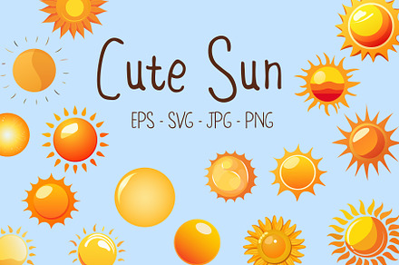 Sun Set Illustrations
