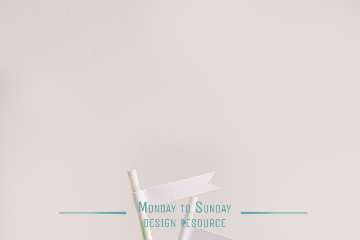 11 Cute Straw Flag Mockups, a Product Mockup by Snark Heart (Photo 6 of 12)