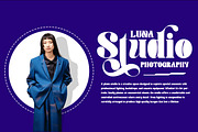 Gloofunky - Elegant Display Font, a Serif Font by Qweera Studio (Thumbnail 4 of 10)