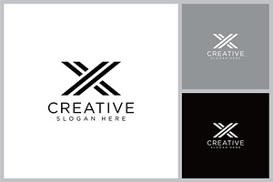 Letter X vector Logo Template, a Branding & Logo Template by quadrazo