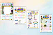 Creative Activity Prompt Book, a Stationery Template by Designmela01 (Thumbnail 3 of 4)