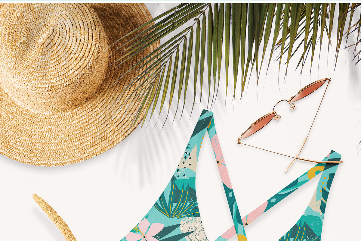 Mega Bundle Swimsuits 36x Mock-ups, a Print Template by Mocca Mockups Store (Photo 14 of 16)