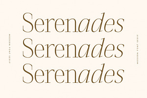 Seraphine Modern Font Serif