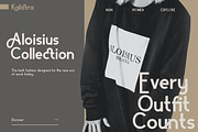 Kalistra Sans Serif Typeface, a Sans Serif Font by Creatype Studio (Thumbnail 4 of 9)