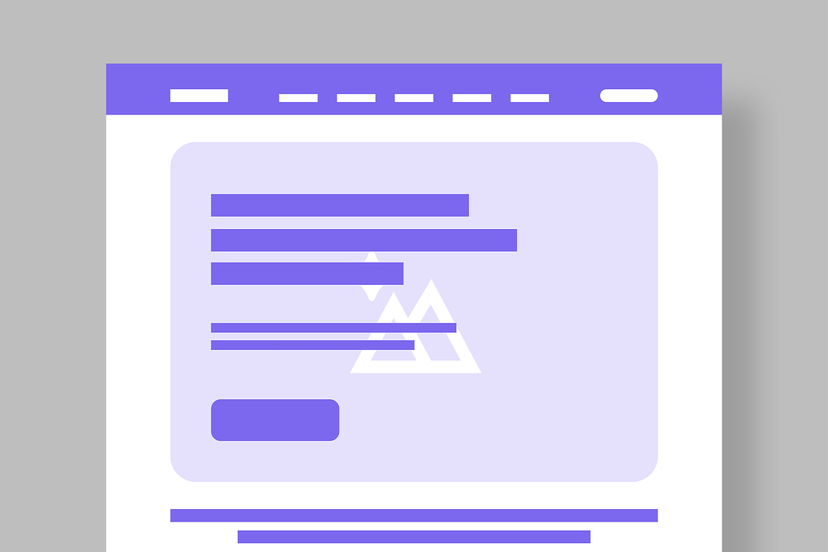 Responsive Landing Page Wireframe, a Wireframe Template by MightyDesign (Photo 2 of 9)