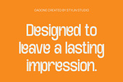 Food Packaging – Gadone Font, a Sans Serif Font by Stylin Studio (Thumbnail 9 of 9)