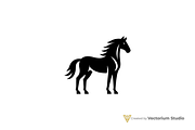 Modern Horse Stallion Logo, a Branding & Logo Template by Vectorium Studio (Thumbnail 1 of 3)