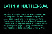 Spacemoid, a Sans Serif Font by graphicook (Thumbnail 5 of 10)