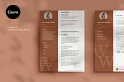 Template Visual cv | Canva, a Resume Template by Strategie Creative (Thumbnail 1 of 3)