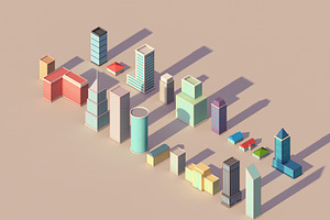 Low Poly City Pack