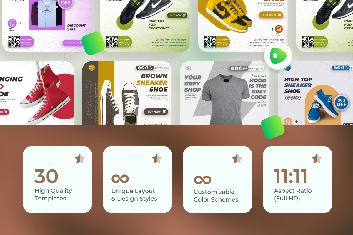 Fashion & Clothing Template Kit I, a Social Media Template by Exceptionalways (Photo 2 of 31)