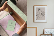 Abstract Minimalist Line Art Flowers, a Decorative Illustration by La Petite Line Art (Thumbnail 9 of 11)