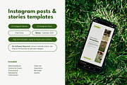 Golf Coach Instagram Canva Templates, a Social Media Template by Mirely Creative Co (Thumbnail 2 of 6)