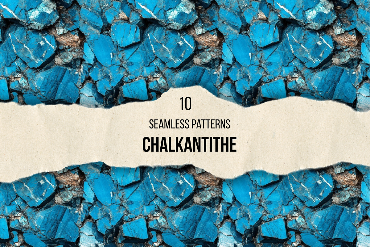 chalcanthite Seamless Photo Patterns, a Pattern Graphic by DigitaI Craft Corner (Photo 1 of 6)