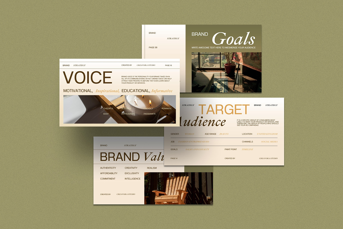 Lansé - Brand Strategy Template, a Presentation Template by Creavora (Photo 6 of 13)