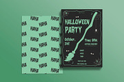 Halloween Party Flyer, a Flyer Template by FaraHelal (Thumbnail 2 of 2)