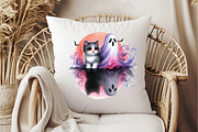 Halloween Cat And Smoky Ghost Clipar, an Icon by DreamCafeArt (Thumbnail 6 of 7)
