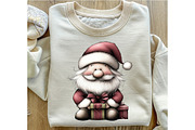 Whimsical Santa Claus Clipart, an Illustration by OK Design (Thumbnail 5 of 6)