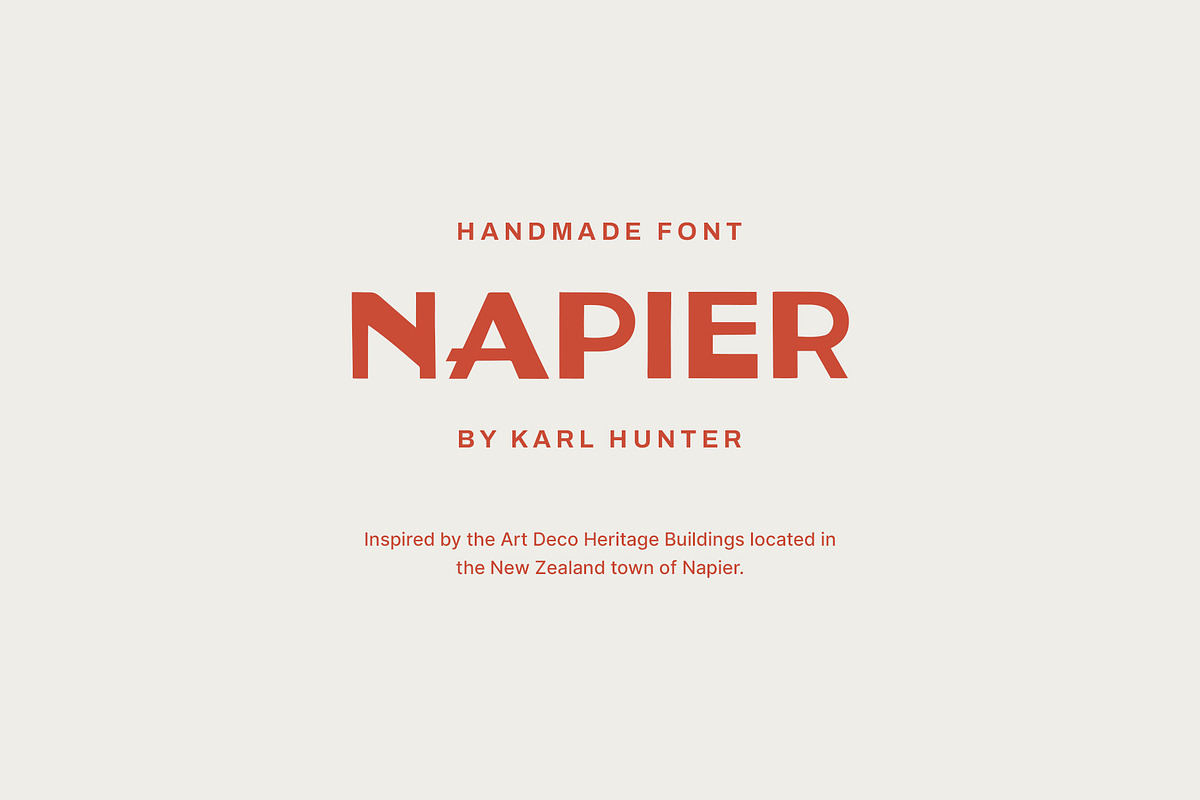 Napier Font, a Handwritten Font by KH STUDIO (Photo 4 of 6)
