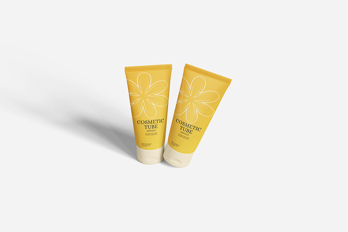 Cosmetic Tube Mockup, a Packaging Mockup by Indah (Photo 5 of 6)