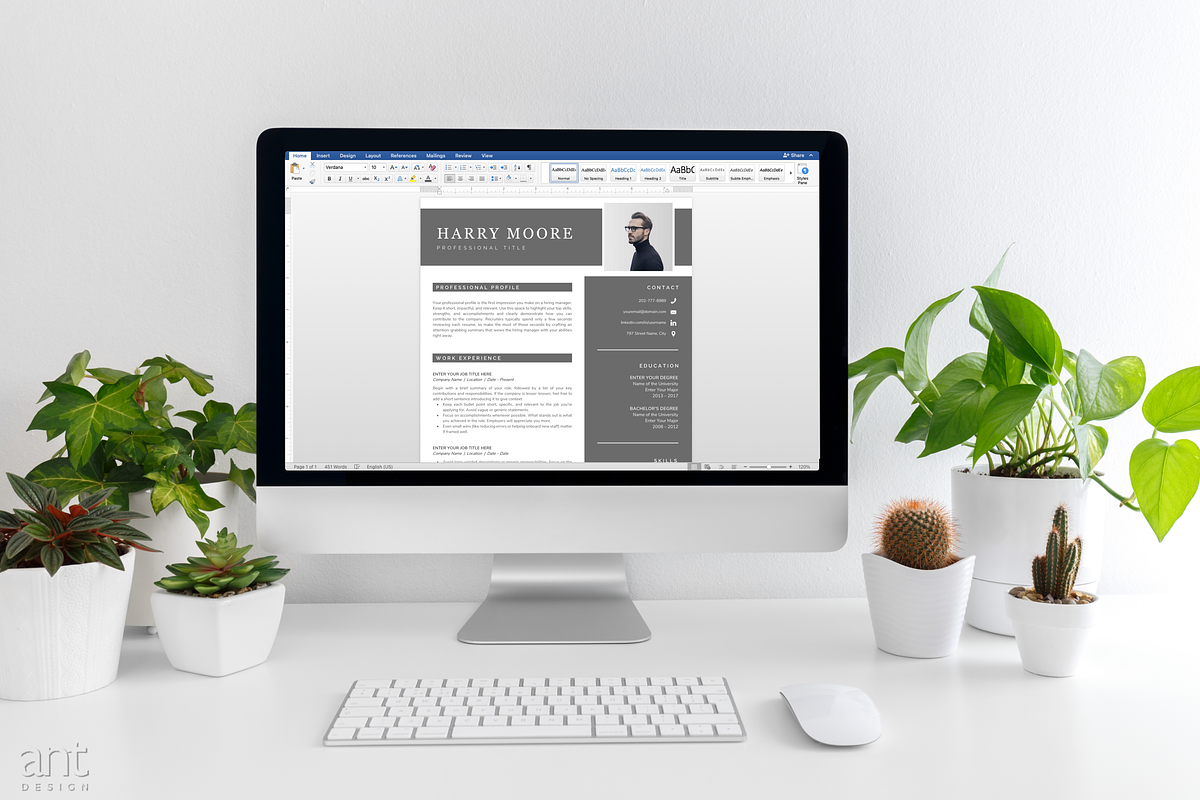 Modern Resume Template - Harry preview 8