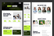 Digital Marketing Agency Website, an UI Kit Template by peterdraw (Thumbnail 5 of 7)