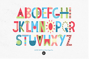 JUNE DAYS OpenType-SVG Color Font, a Font by Blush Font Co. (Thumbnail 2 of 7)