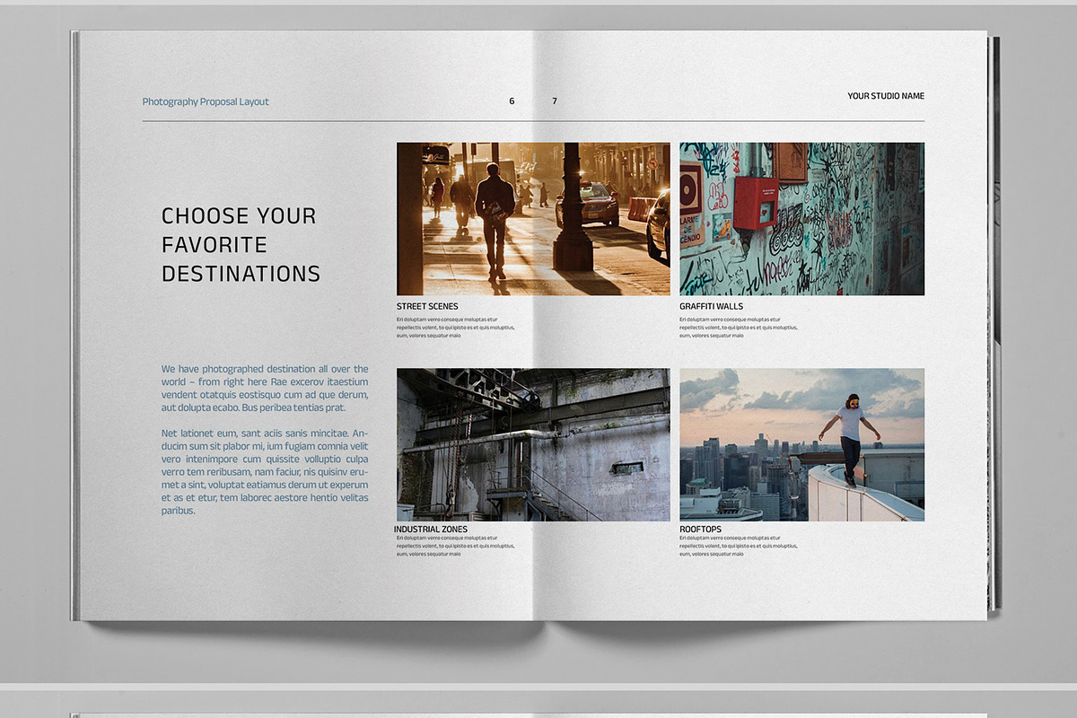 Freelance Photographer Proposal, a Brochure Template by Boris Cupac (Photo 5 of 7)