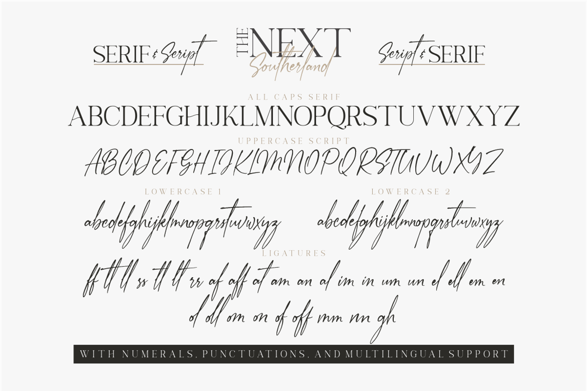The Next Southerland Font Duo, a Serif Font by Vilogsign (Photo 14 of 16)