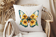 Floral Butterfly Png Bundle, an Illustration by Pixels.Craft (Thumbnail 6 of 7)