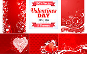 Happy Valentines Day Concepts, a Decorative Illustration by TAlex (Thumbnail 1 of 6)