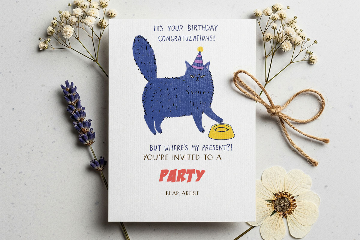 Cat and Animals Funny Birthday PNG, a Graphic by GlitterCraft (Photo 55 of 101)