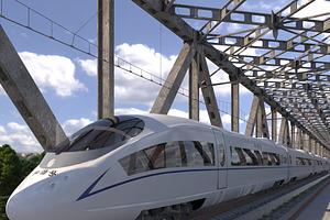 Hi-speed Train Siemens Velaro CRH