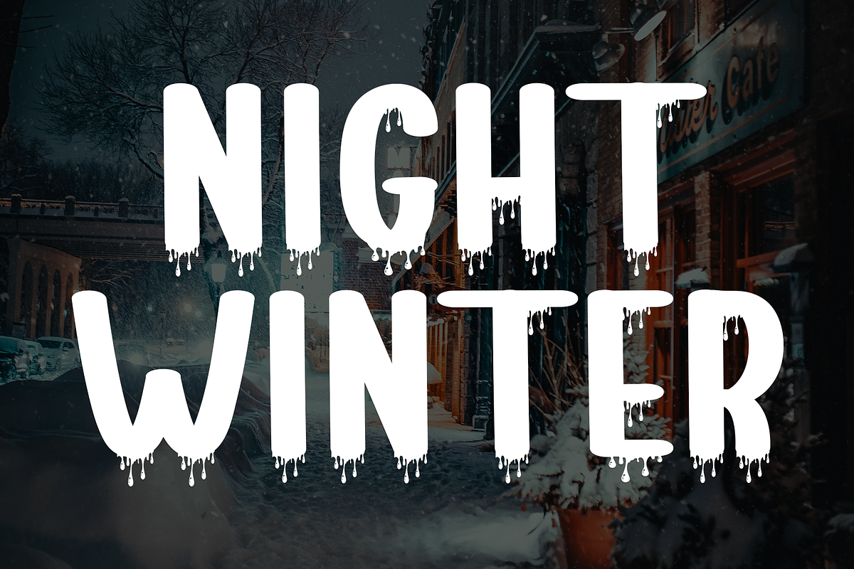 Scarry Winter, a Serif Font by InermediaSTUDIO (Photo 5 of 8)