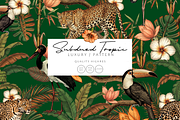 Tropical Wildlife Pattern & Motifs!, a Pattern Graphic by Luiz da Rolt Grathwohl (Thumbnail 1 of 16)
