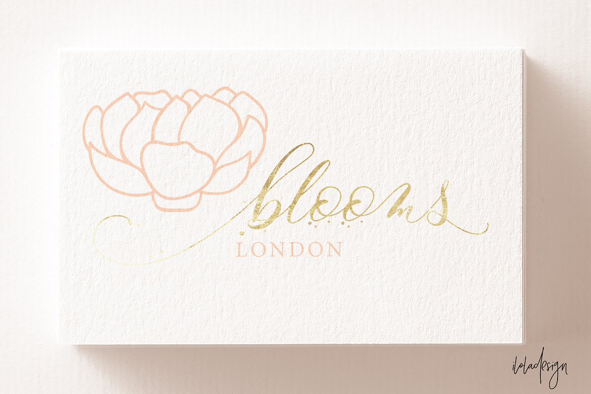 Elegant Rose Business Card, a Business Card Template by iloladesign (Photo 1 of 2)