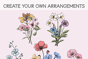 Birth Month Flowers Clipart Bundle, an Object Graphic by Mastilo Designs (Thumbnail 4 of 6)