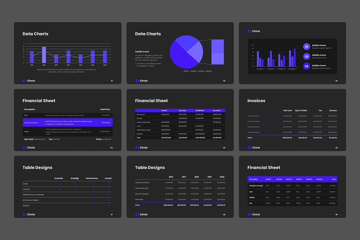 Circlo- Animated PowerPoint Template, a Presentation Template by MNML Agency (Photo 50 of 64)