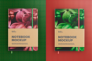 Notebook in craft  packaging mockup, a Packaging Mockup by BlackMockup (Thumbnail 6 of 10)