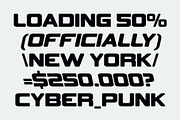 CS Geist – Techno Font, a Sans Serif Font by Craft Supply Co. (Thumbnail 6 of 8)
