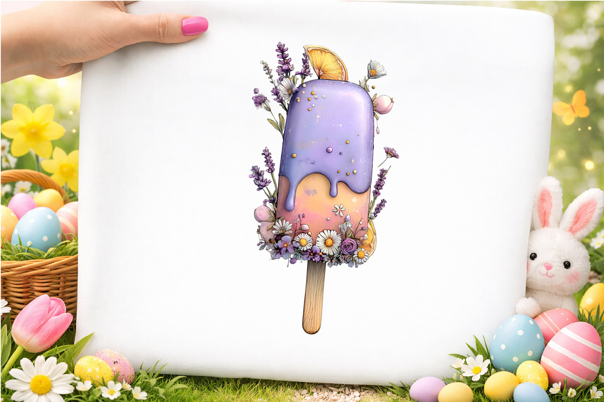 Whimsical Summer Ice Cream Clipart, an Illustration by GatewayDesign (Photo 5 of 5)