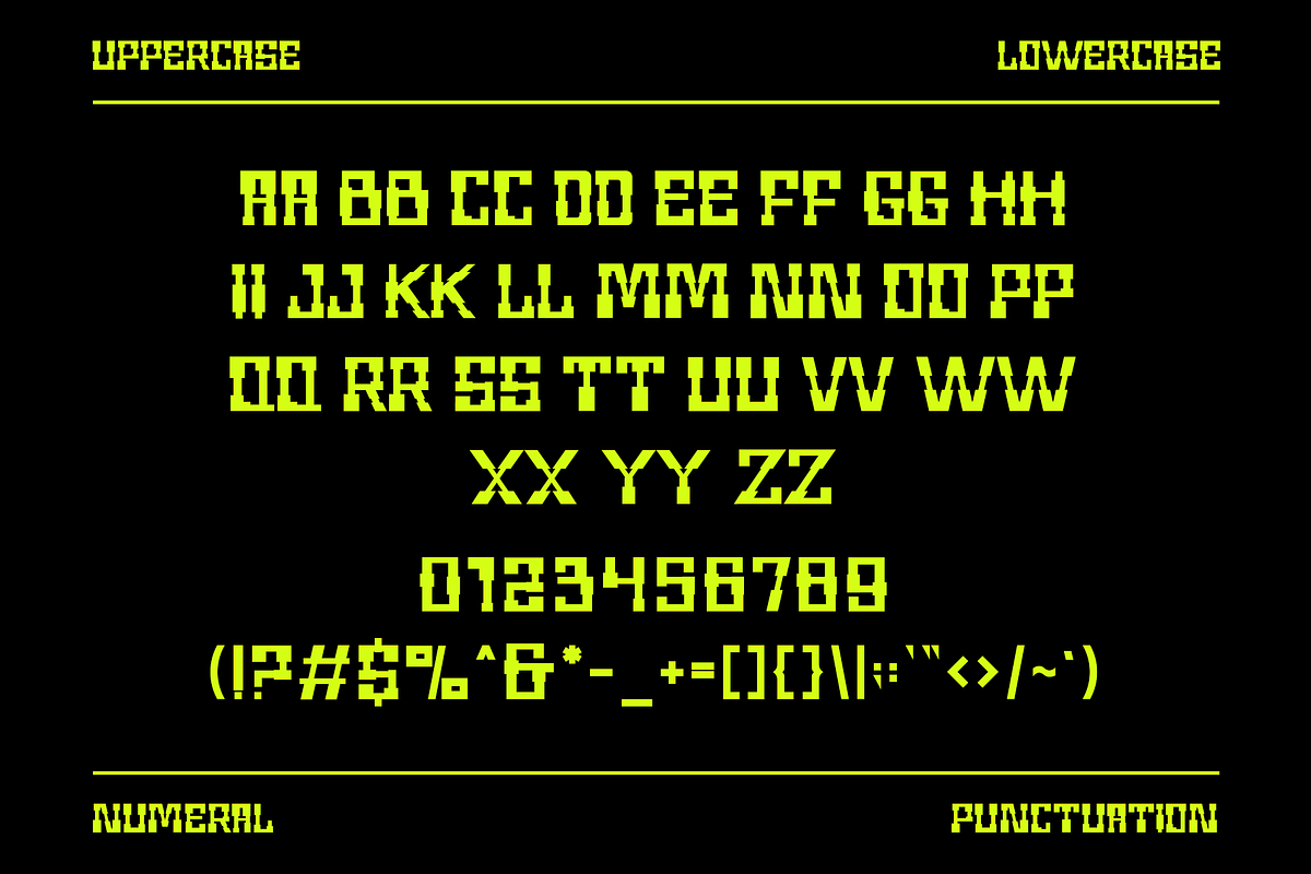 Vexrun – Modern Futuristic Font, a Handwritten Font by overlaytemplates (Photo 4 of 5)
