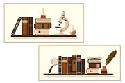 Books vintage collection, an Education Illustration by Elena Istomina (Thumbnail 7 of 8)
