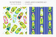 Limes and Lemons Patterns, a Pattern Graphic by GVGraphics (Thumbnail 16 of 18)