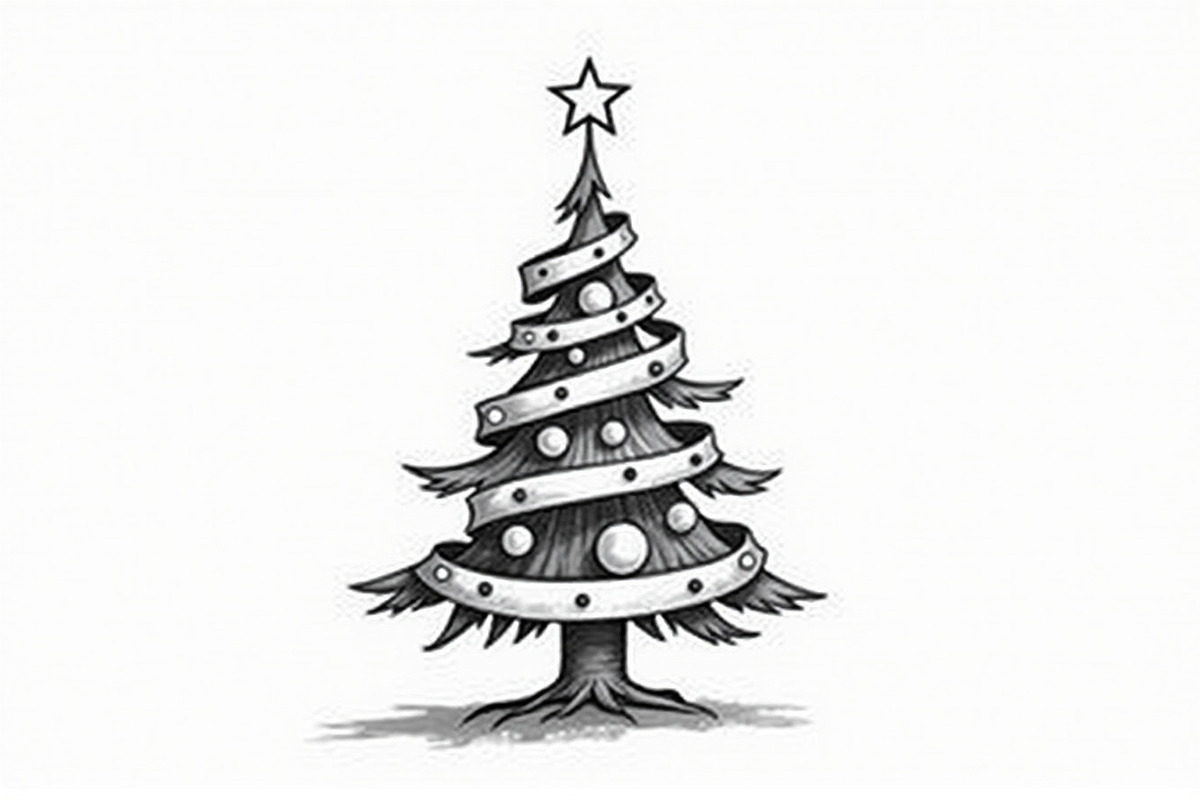Holiday Window Christmas Tree Bundle, an Illustration by Amazin_art (Photo 11 of 21)