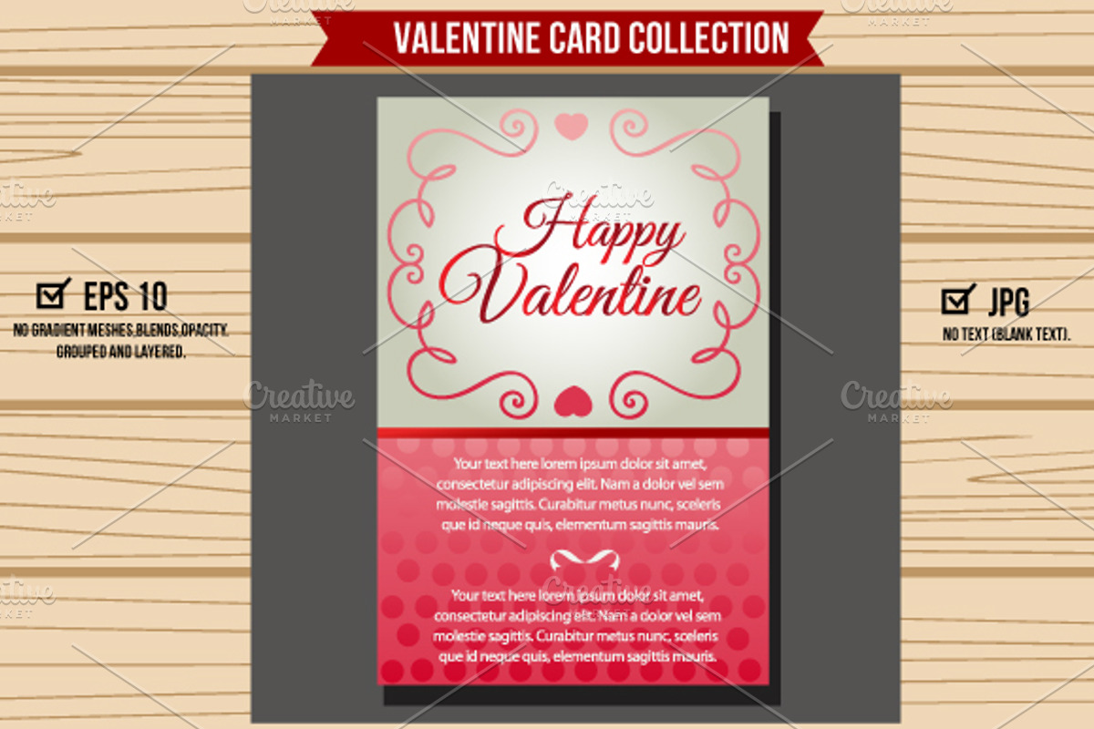 Six Valentine Card, a Card Template by Propylparaben (Photo 2 of 7)