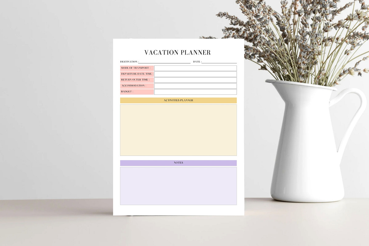 House Management Planner Canva, a Print Template by Designmela01 (Photo 6 of 7)