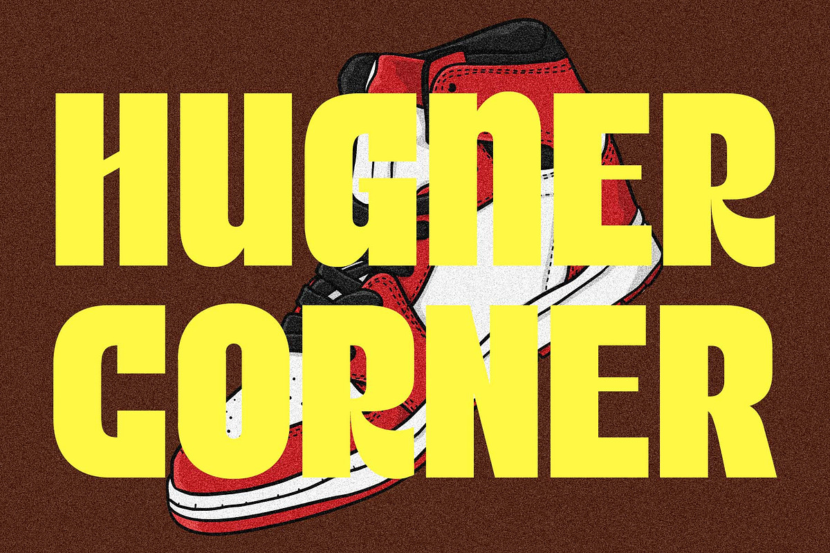 Highfat - Bold Condensed, a Sans Serif Font by Arterfak Project (Photo 8 of 15)