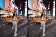 10 Night City Lightroom presets, a Preset Add-On by Presets by Yevhen (Thumbnail 3 of 10)